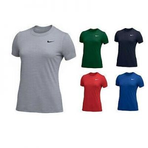 Nike Legend Veneer Women&#039;s Dri-Fit Crewneck Fitness T-Shirt Tee